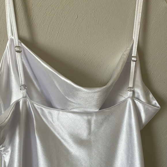White midi slip dress - Picture 6 of 7